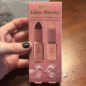 LYS Glow Worthy Mini Bronze and Highlight Set - Pink